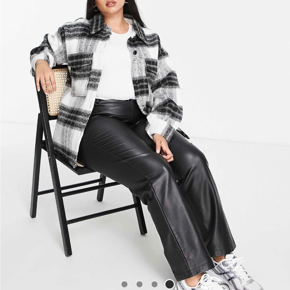 ASOS Curve Black and white jacket